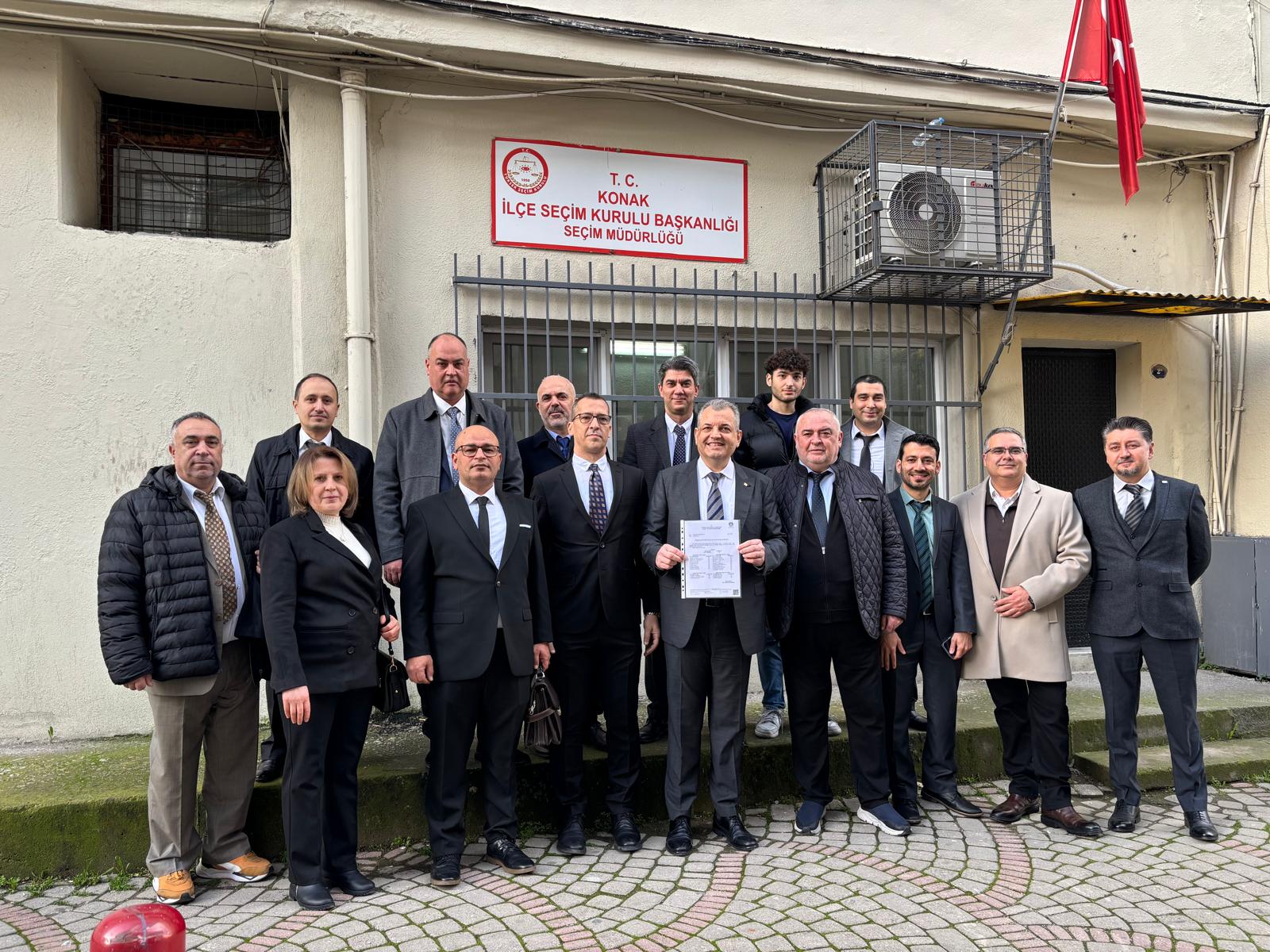 ÇETİN AKBIYIK VE EKİBİ MAZBATAYI ALDI 